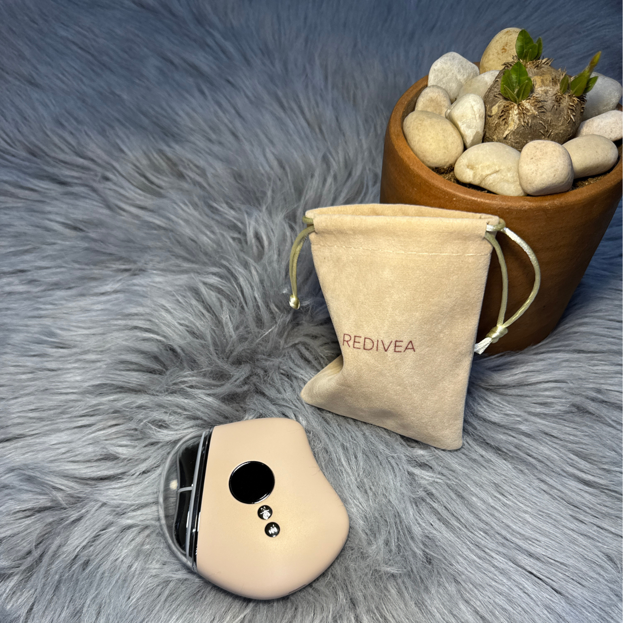 Redivea Glow™ – Gua Sha électronique à lumière rouge